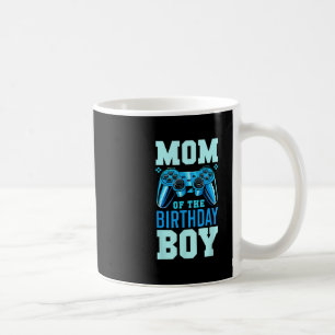 Mug Maman du garçon d'anniversaire correspondant vidéo