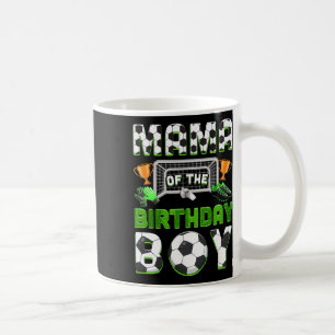 Mug Maman du garçon d'anniversaire Famille de foot Équ