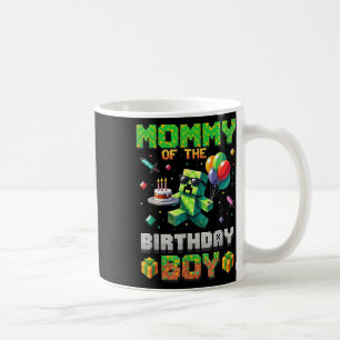 Mug Maman du garçon d'anniversaire Vidéo Party Joueur