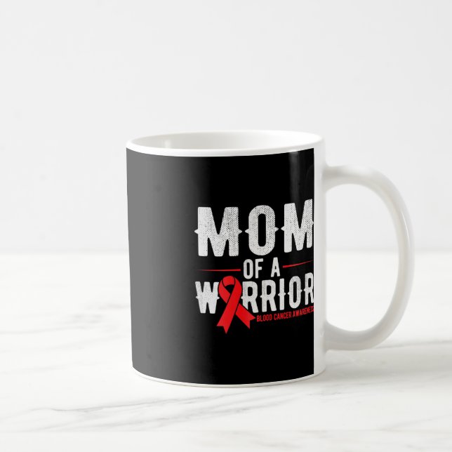 Mug Maman du guerrier Sensibilisation au cancer du san (Droite)