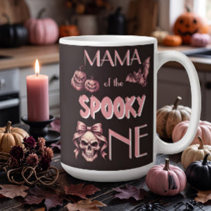 Mug Maman du petit effrayant Pinkoween Crâne & Chauve-