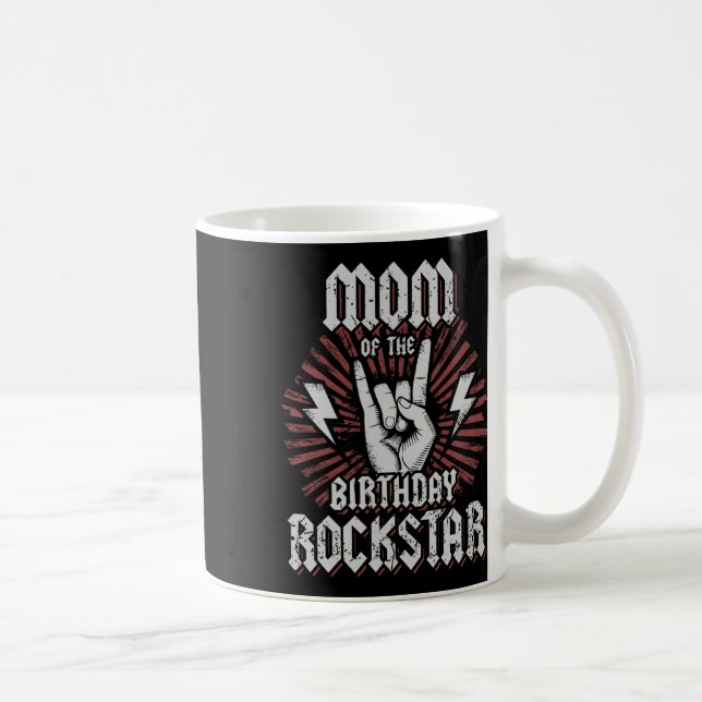 Mug Maman du rockstar d'anniversaire Rockeur correspon (Droite)