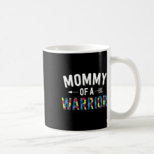 Mug Maman D'Un Guerrier Famille Maman Monde Autisme Re