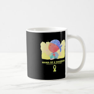 Mug Maman D'Un Guerrier Sensibilisation Au Cancer Chez