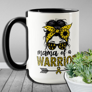 Mug Maman D'Un Guerrier Une Maman De Sensibilisation A