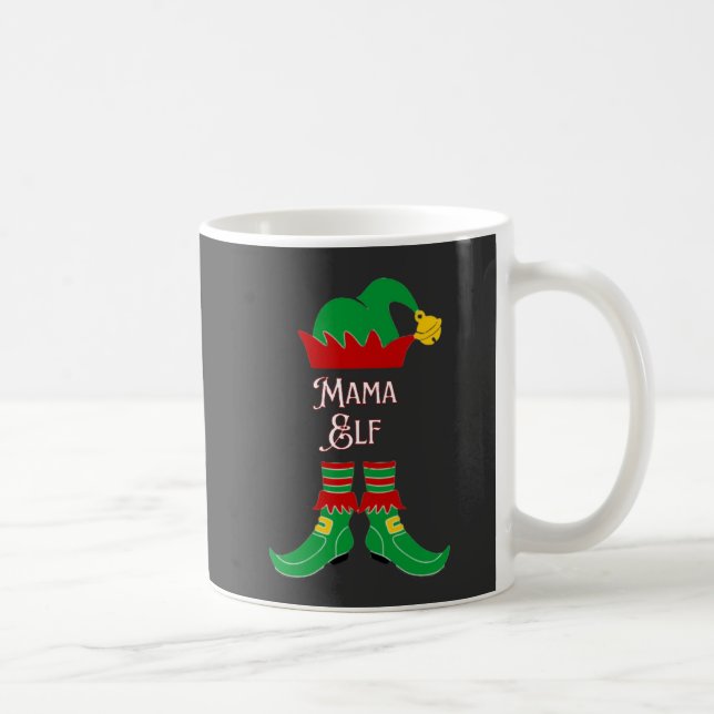 Mug Maman Elfe de Noël  (Droite)