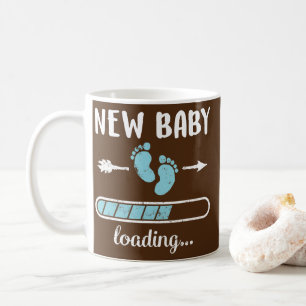 Mug Maman Enceinte Nouveau bébé Garçon Chargement Son