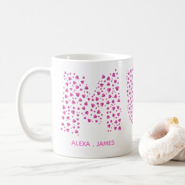 Mug Maman Enfants modernes nom maman (Avec donut)