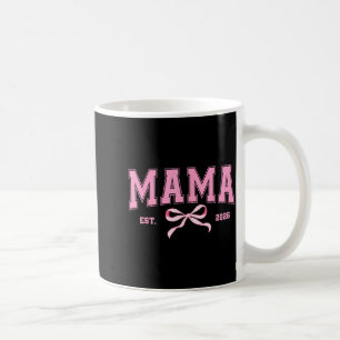 Mug Maman est 2026 coquette noeud maman à être nouvell