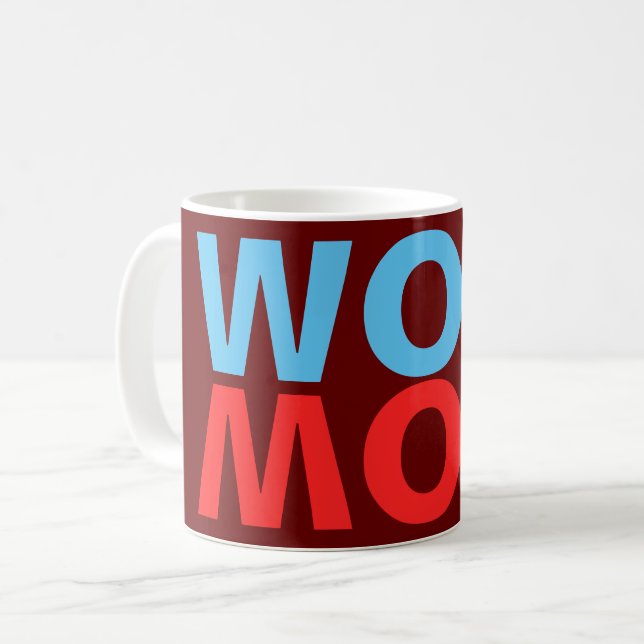 Mug Maman est Wow et Wow, maman est maman ! (Devant gauche)