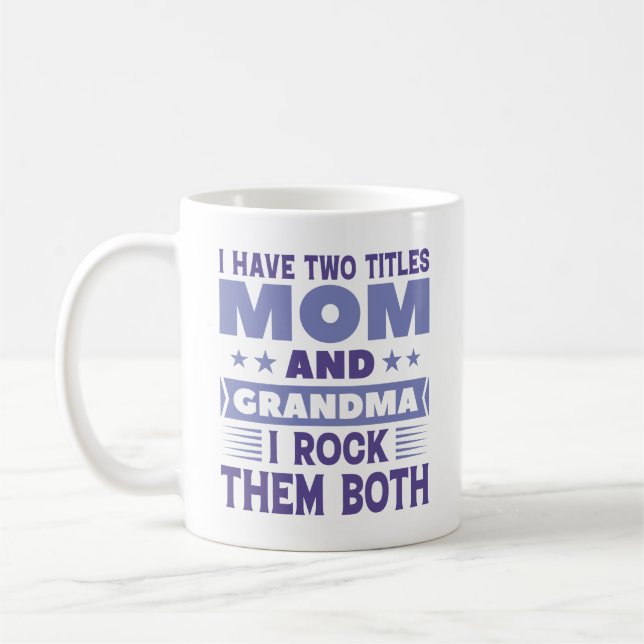 Mug Maman Et Grand-Maman (Gauche)