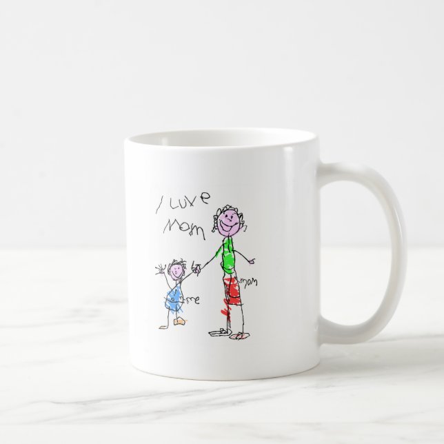 Mug Maman et moi maman d'amour d'I (Droite)