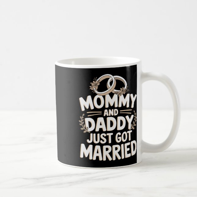 Mug Maman Et Papa Vient De Se Marier 1 (Droite)
