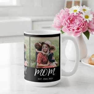 Mug Maman Etabli Script Black 3 Photo