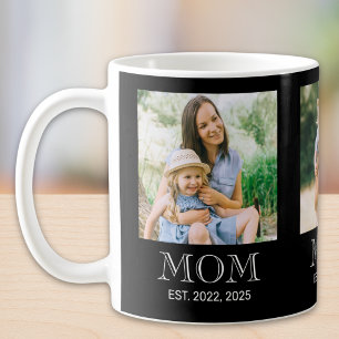 Mug Maman Établie 3 Photo Noir