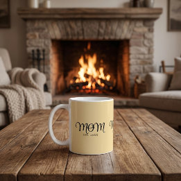 Mug Maman établie Nouveau Cadeau de maman Écriture noi