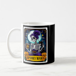 Mug Maman Fantôme Homme Carte Tarot Halloween Maman Cr