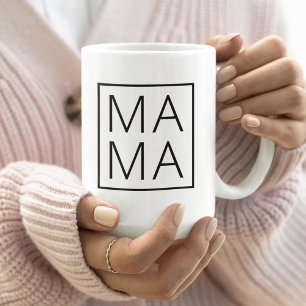 Mug Maman   Fête des mères de maman moderne Stylish Mi