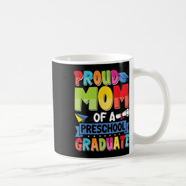 Mug Maman fière de la promotion 2025 Diplômée de mater (Droite)