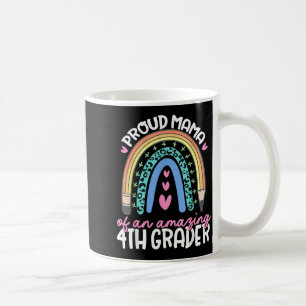 Mug Maman fière d'un élève de quatrième premier jour d