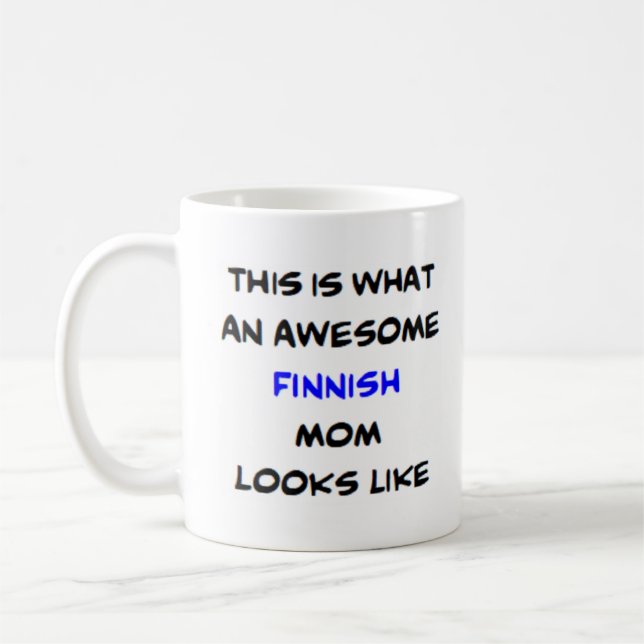 Mug maman finlandaise, génial (Gauche)