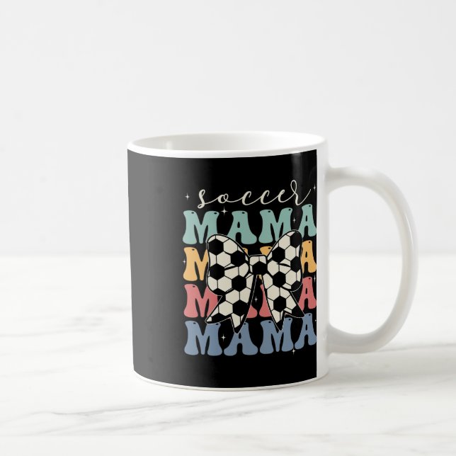 Mug Maman foot Rétro Groovy Foot Softll Maman _1  (Droite)