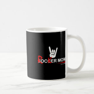 Mug Maman Footballeuse Maman Rockeuse - Rock, Rebelle