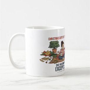 Mug Maman Frenchie drôle Cadeau de Noël Chien d'amour 