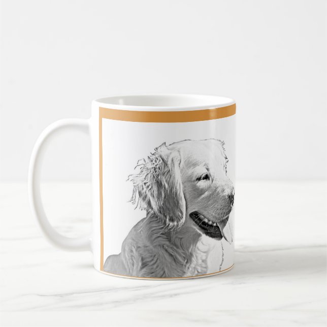 Mug Maman Golden Retriever Mignon (Gauche)