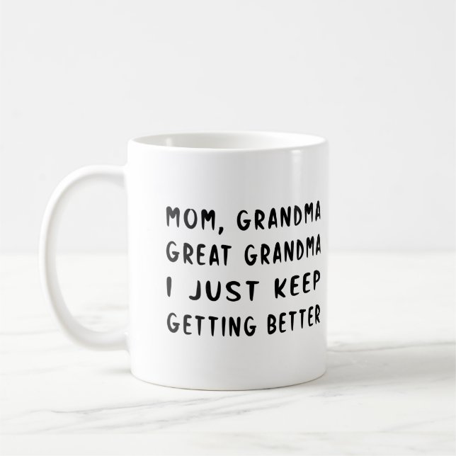 Mug Maman grand-mère grand-grand-mère (Gauche)