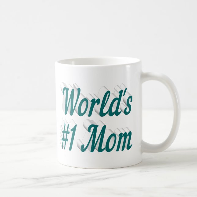 Mug Maman Green demi-texte Fête des mères (Droite)