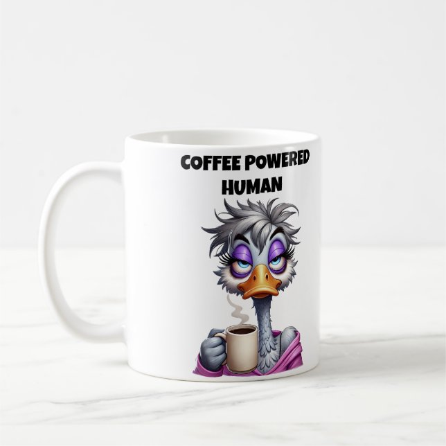 Mug Maman humaine propulsée au café (Gauche)