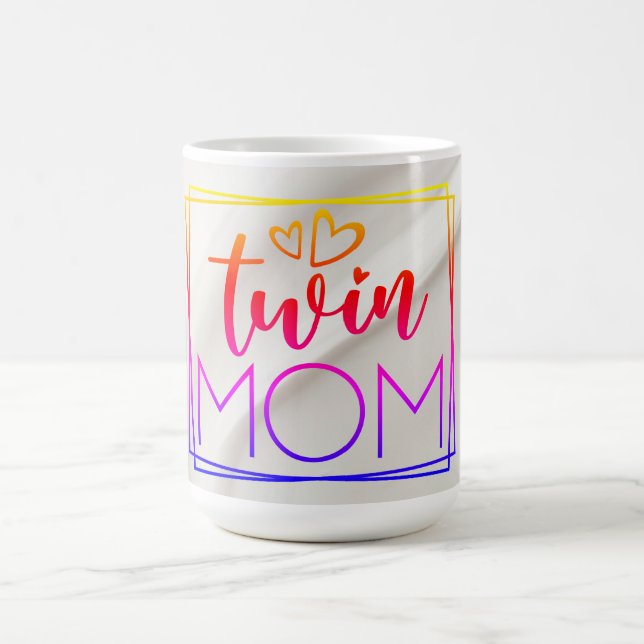 Mug Maman jumelle multicolore (Centre)