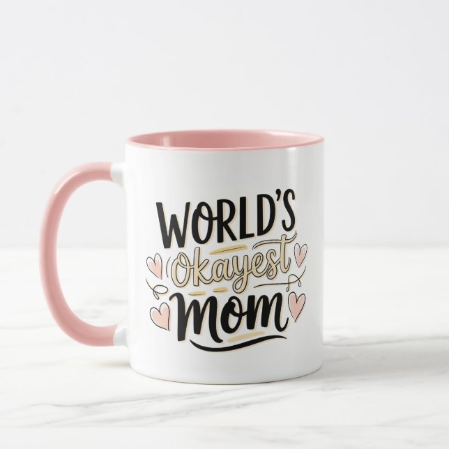 Mug Maman la plus ouf du monde (Gauche)