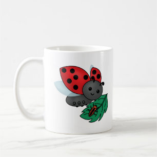 Mug Maman Ladybug avec Larvae