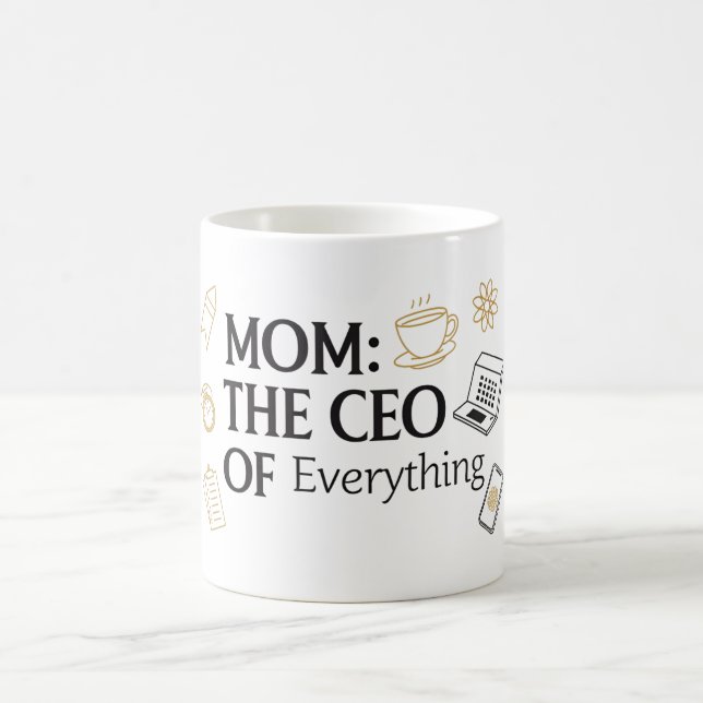 Mug Maman : Le PDG de Everything Funny (Centre)