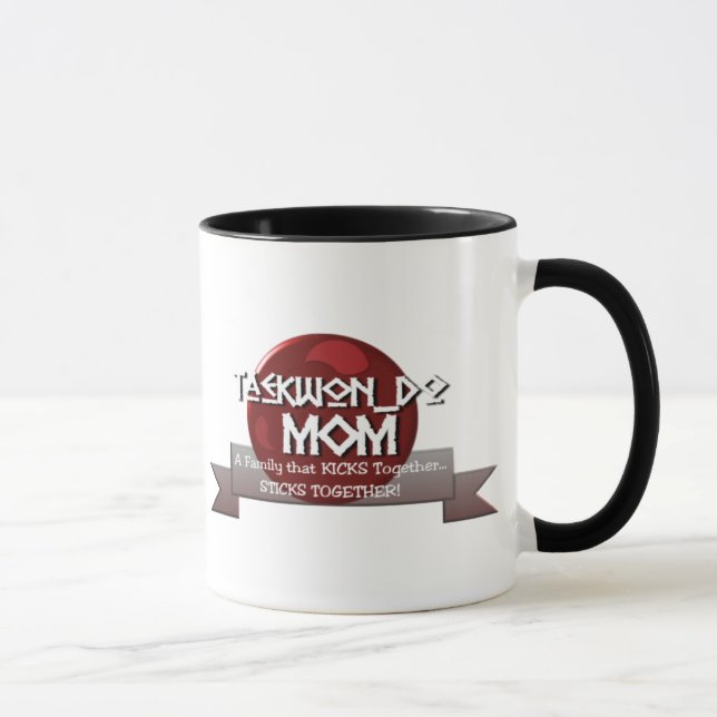 MUG MAMAN LE TAEKWONDO DE TKD (Droite)