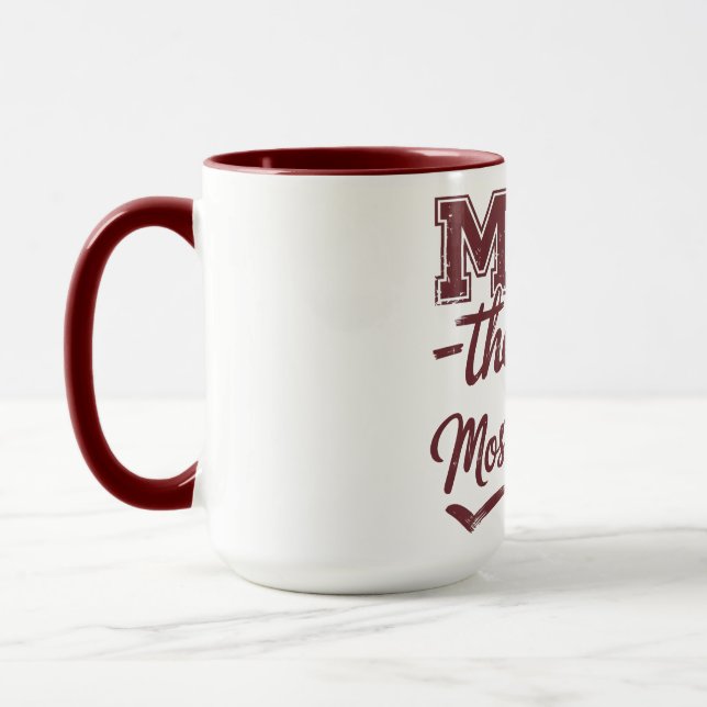 Mug Maman — Le Vrai MVP (Parent Le Plus Précieux) (Gauche)