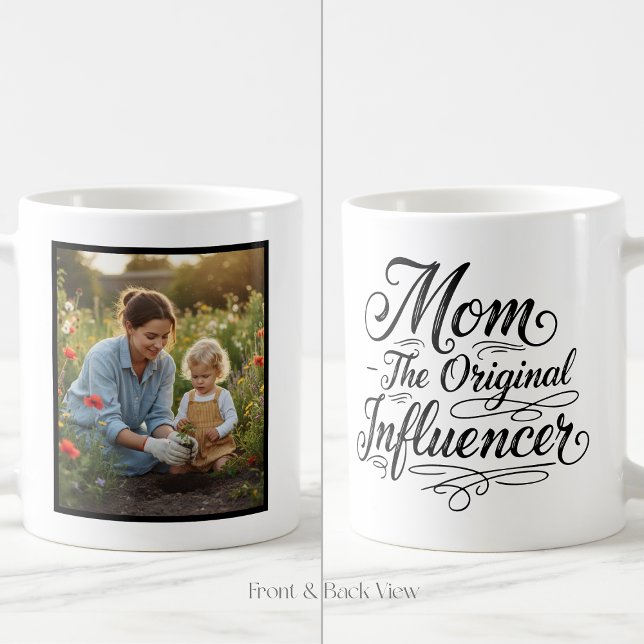Mug Maman, l'influenceuse originale Tendance personnal (Créateur téléchargé)