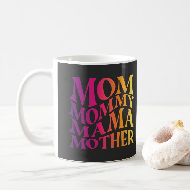 Mug maman maman maman mère (Avec donut)