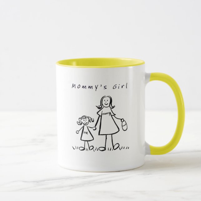 Mug Maman & Me (Dessin avec titre) (Droite)