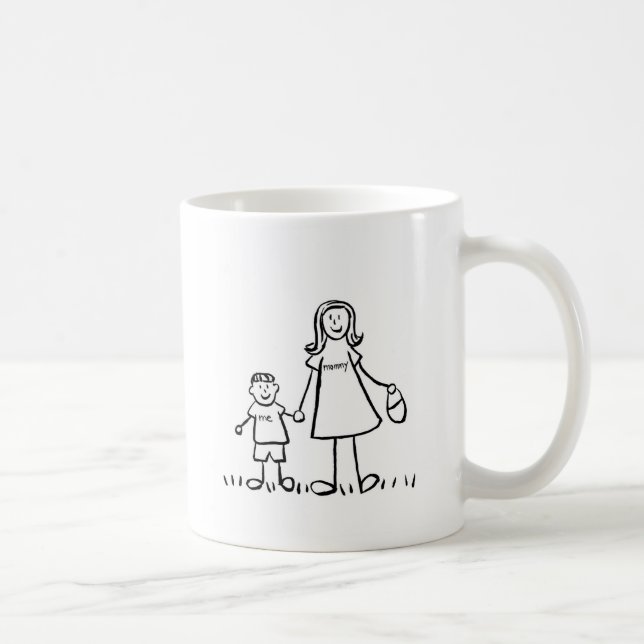 Mug Maman & Me (Dessin sans titre) (Droite)