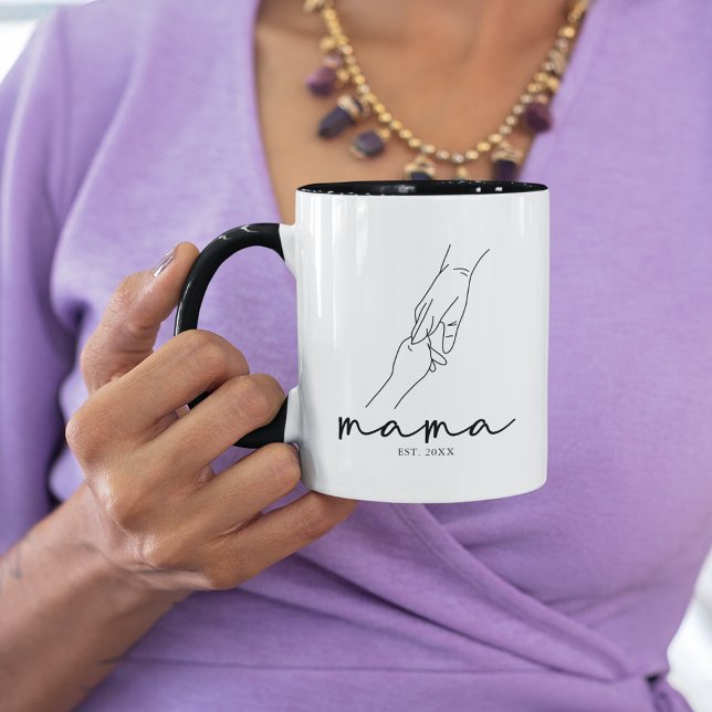 Mug Maman Moderne et Aimée (Créateur téléchargé)
