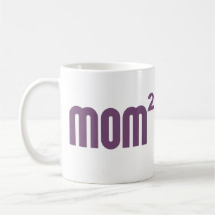 Mug Maman Mom2 carrée exponentiellement