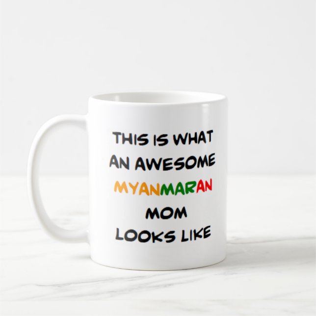 Mug maman myanmaran, géniale (Gauche)