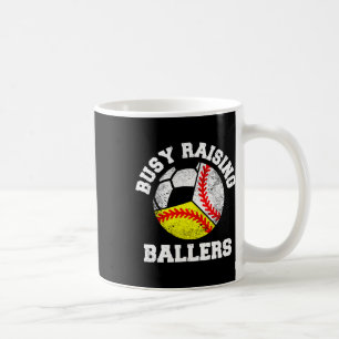 Mug Maman occupée à élever des Byllers drôle Bysebyll