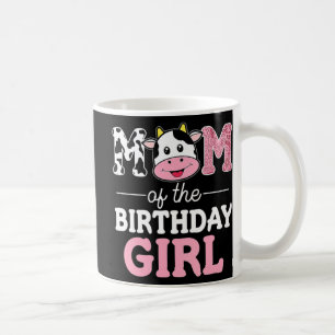 Mug Maman of the Birthday Girl Farm Cow Maman Maman 1è