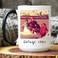 Maman Papa Mamie Papapa de style vintage personnal