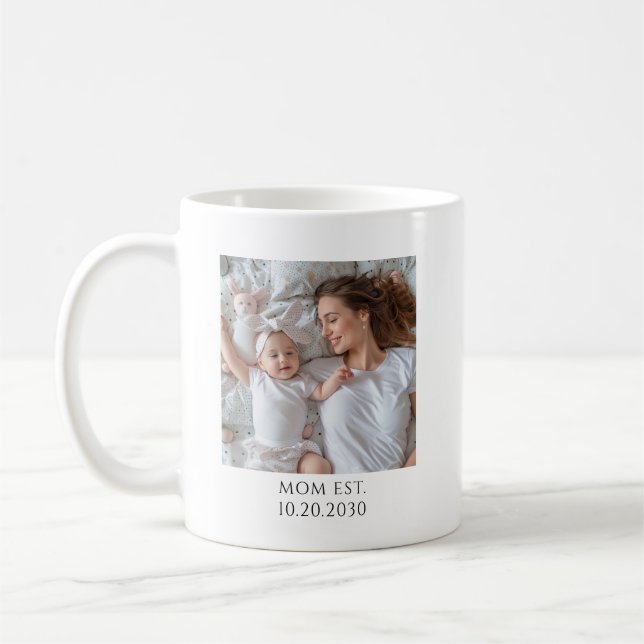 Mug Maman personnalisée établie (Gauche)