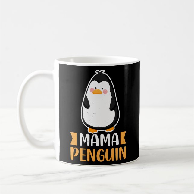 Mug Maman Pingouin De Pingouin Gentoo Mama (Gauche)